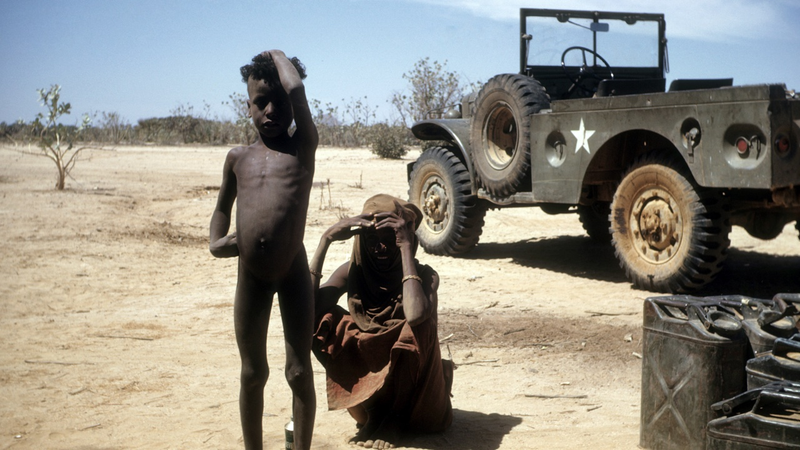 Illustration for article titled An American soldier drives the Horn of Africa in the 1940s